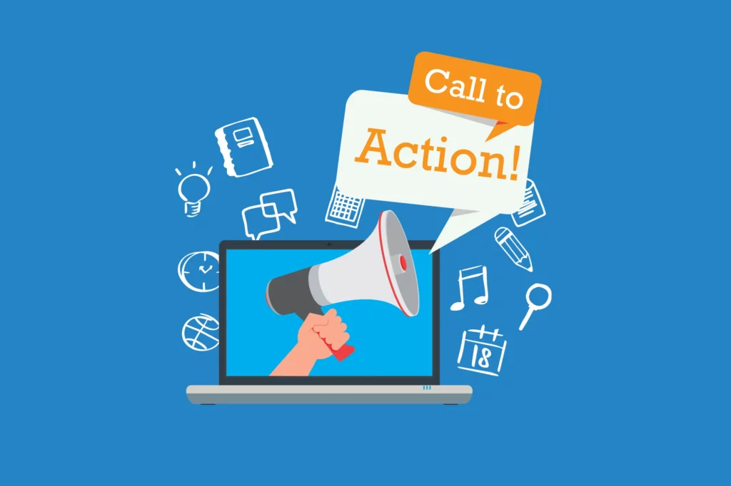 call to action graphic